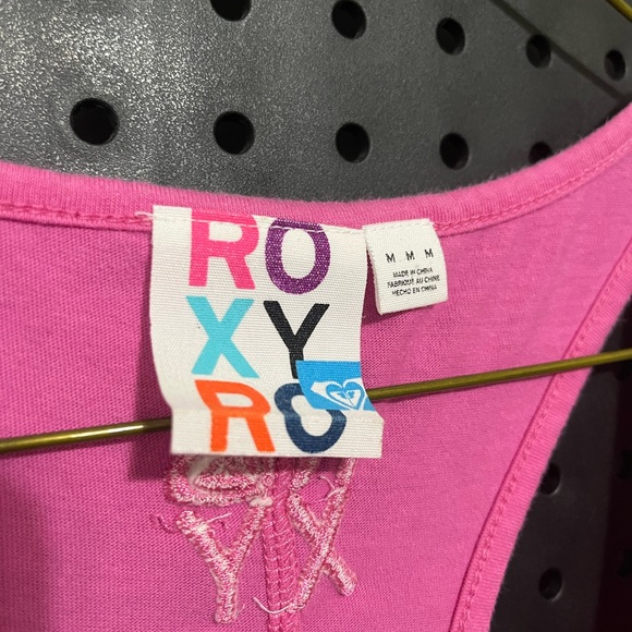 Roxy Bright Pink Racerback Tank - Picture 2 of 3